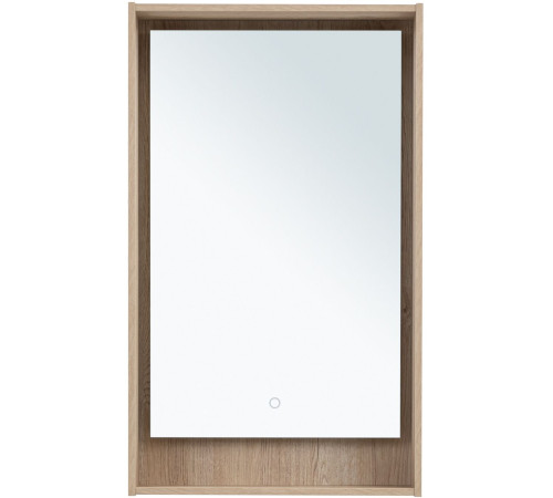 Зеркало Aquanet Милан 50 дуб светлый