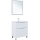 Тумба под раковину Aquanet Алвита New 70 напольная, белый матовый