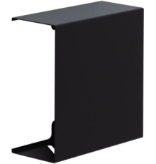 Полка Aquanet Магнум 25x25 черная матовая, квадрат