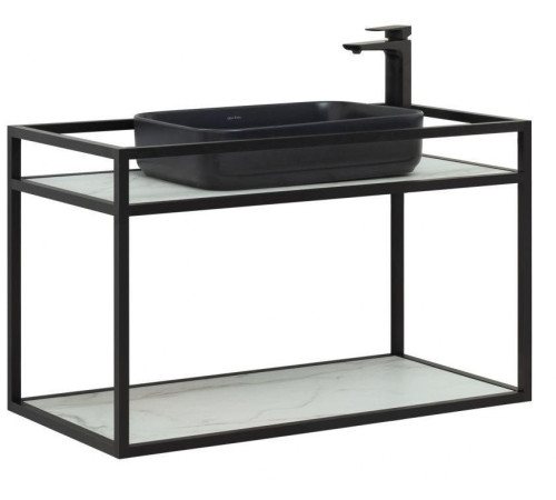 Консоль под раковину Allen Brau Liberty 90 1.33003.BB черный браш