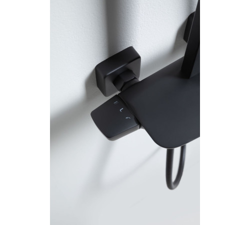 Душевая стойка Allen Brau Infinity 5.21030-31 черный матовый