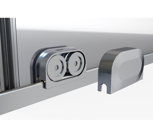 Душевой уголок Allen Brau Fantasy 150x80 3.11009.00 + 3.11011.00 хром