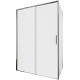 Душевой уголок Aquanet Pleasure Evo 130x90 AE65-130x90-CT профиль хром, прозрачное стекло