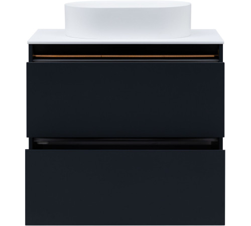 Тумба под раковину Allen Brau Activity 80 1.34004.AM антрацит матовый/черный браш