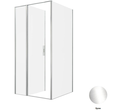 Душевой уголок Allen Brau Priority 100x100 3.31028.00 + 3.31046.00 хром