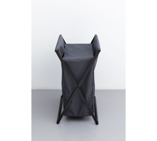 Корзина для белья Allen Brau Priority черный/серый