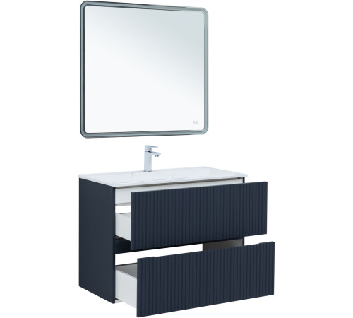 Тумба под раковину Aquanet Джейн 90 маренго