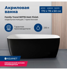Акриловая ванна Aquanet Family Trend 170x78 90778-MW-MB