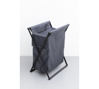 Корзина для белья Allen Brau Priority черный/серый