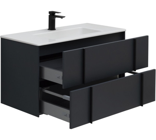 Тумба под раковину Allen Brau Reality 90 1.32006.AM антрацит матовый
