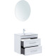 Тумба под раковину Aquanet Бостон new 70 белый сатин