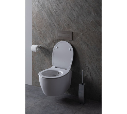 Крышка-сиденье для унитаза Allen Brau Fantasy Smartfix, Soft-Close 4.11005.20 белый глянец