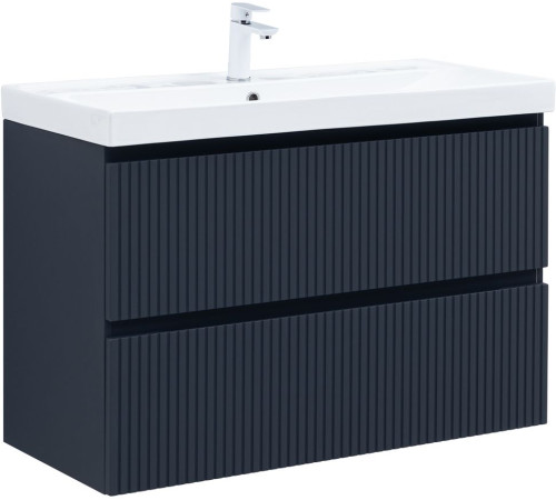 Тумба под раковину Aquanet Джейн (Flat) 100 маренго