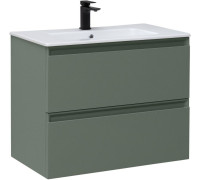 Тумба под раковину Allen Brau Eclipse 80 1.E1002.CGM олива матовый