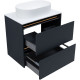 Тумба под раковину Allen Brau Activity 70 1.34003.AM антрацит матовый/черный браш