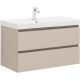 Тумба под раковину Aquanet Вега 2.0 90 бежевый