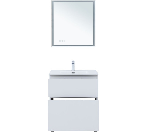 Тумба под раковину Aquanet Алвита New 70 напольная, белый матовый