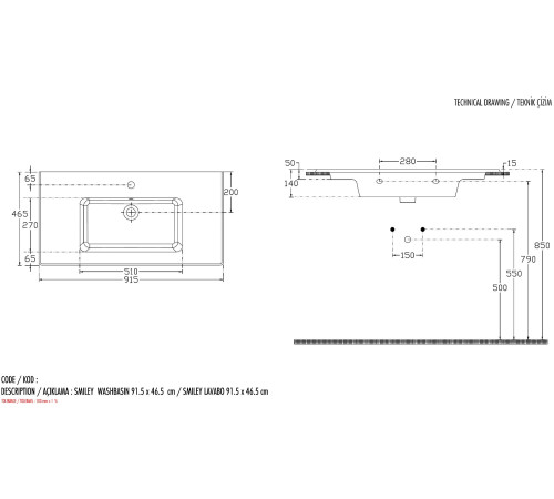 Раковина Allen Brau Fantasy 92 4.11013.20 белый глянец