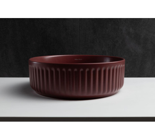 Раковина накладная Allen Brau Fantasy Line 36 4.11032.BD бордо