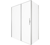 Душевой уголок Allen Brau Priority 160x90 3.31038.BA + 3.31044.BA серебро браш