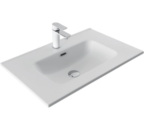 Раковина Aquanet Flat 70 белая матовая