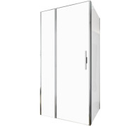 Душевой уголок Allen Brau Priority 100x90 3.31028.00 + 3.31043.00 хром