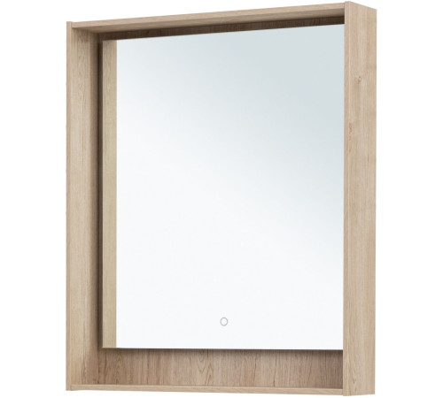 Зеркало Aquanet Милан 70 дуб светлый