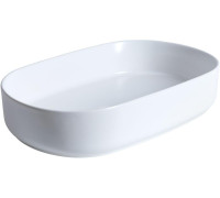 Раковина накладная Allen Brau Fantasy 55 4.11022.21 белый матовый