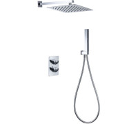 Душевой комплект Allen Brau Infinity 5.21016-00 (с внутренней частью, 2 выхода) хром