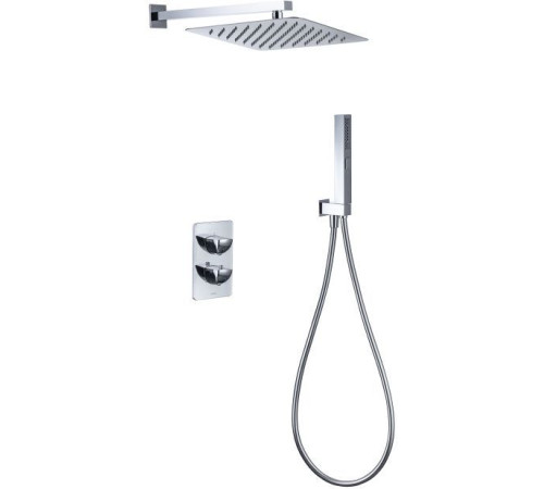 Душевой комплект Allen Brau Infinity 5.21016-00 (с внутренней частью, 2 выхода) хром