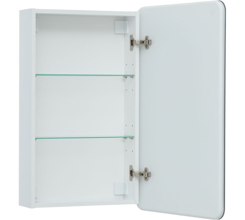 Зеркальный шкаф Aquanet Оптима 50 с LED подсветкой