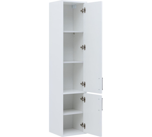 Шкаф-пенал Aquanet Бостон New 35 белый сатин