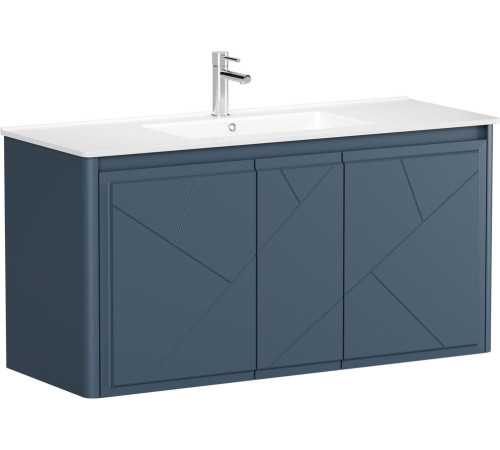 Тумба под раковину Allen Brau Paris 120 1.360004.BGM синий матовый