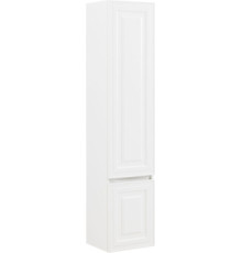 Шкаф-пенал Aquanet Агата 35 белый сатин