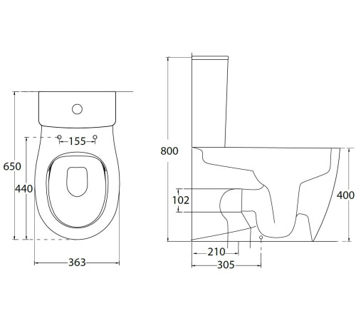 Сливной бачок Allen Brau Fantasy 4.11010.20 белый глянец