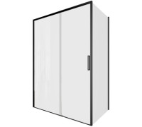 Душевой уголок Aquanet Pleasure Evo 140x90 AE65-140x90-BT профиль черный, прозрачное стекло