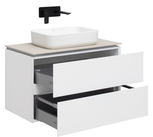 Тумба под раковину Allen Brau Infinity 85 1.21001.WM белый матовый