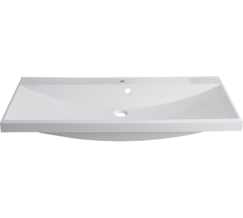 Тумба под раковину Aquanet Нота New 100 дуб светлый