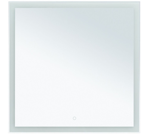 Зеркало Aquanet Гласс 80 белый LED