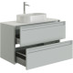 Тумба под раковину Allen Brau Fantasy 100 1.11003.PWM 2.0 папирус матовый