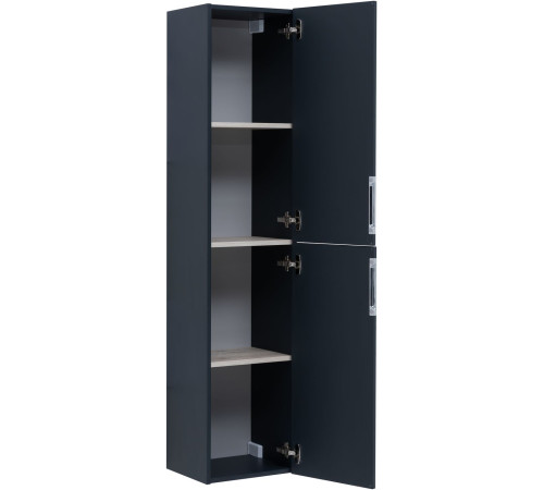 Пенал Aquanet Алвита New 35 Антрацит