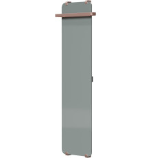 Полотенцесушитель электрический Allen Brau Infinity 160x44 с рейлингом 2.0 и креплением, медь браш