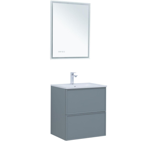 Тумба под раковину Aquanet Арт 60 мисти грин