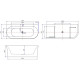 Акриловая ванна Allen Brau Priority 4 А 170x78 2.31004.20A/AM
