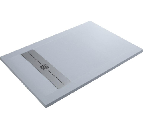 Душевой поддон Allen Brau Infinity 90x90 8.21001-21 белый камень