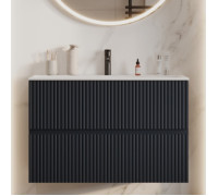 Тумба под раковину Aquanet Джейн 90 маренго