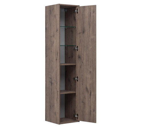 Шкаф-пенал Aquanet Lino 35 Дуб Веллингтон