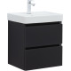 Тумба под раковину Aquanet Вега 2.0 50 черный