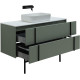 Тумба под раковину Allen Brau Reality 120 1.32008.CGM олива матовый
