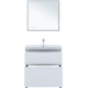 Тумба под раковину Aquanet Алвита New 80 напольная, белый матовый